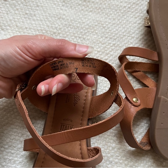 Seychelles Strappy Flat Sandals Size 7 - Picture 5 of 9